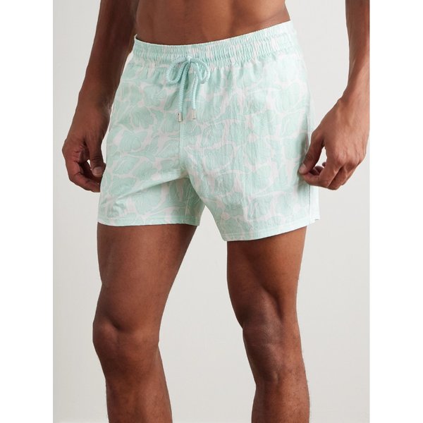 빌보콰 무어라이즈 스트레이트 레그 미드 렝스 프린트 스윔 쇼츠 46376663162874793