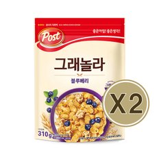 포스트 그래놀라 블루베리 310g X2개