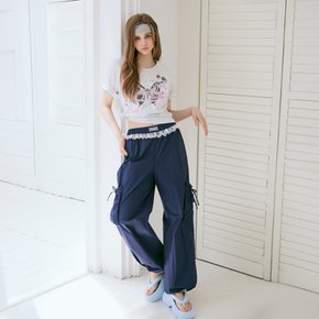 [BLUE LABEL] 레이스 스트링포켓 카고팬츠 (ES2OPT15)