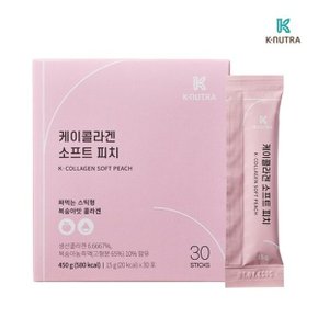 케이뉴트라 케이콜라겐 소프트피치 콜라겐 젤리 스틱 15g x 30포