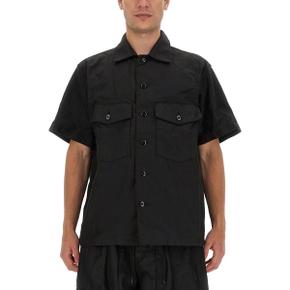 Mens shirt MR232_B-BLACK BLACK