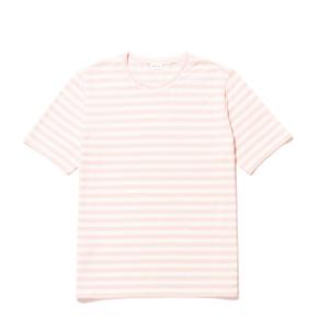 큘 THE MODERN SHORT SLEEVE T-SHIRT - SHELL/WHITE