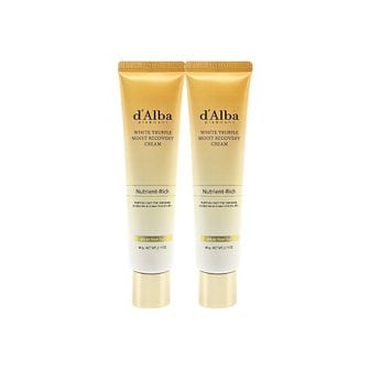 달바 화이트 트러플 모이스트 리커버리 크림 60g 2개