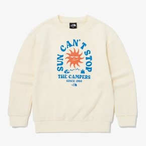 NM5MQ03 키즈 캠프 에브리데이 스웻셔츠 KS CAMP EVERYDAY SWEATSHIRTS