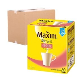 [박스] 동서 맥심 모카골드 라이트커피믹스 50T 18입