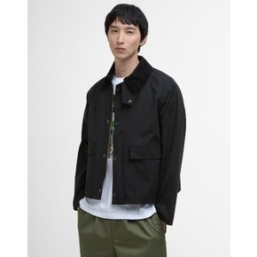 남여공용 블랙 OS Spey 캐주얼 자켓(URJU6E101BK)