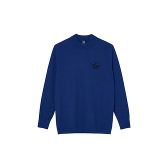 이올로 Logo Point Mockneck_Blue