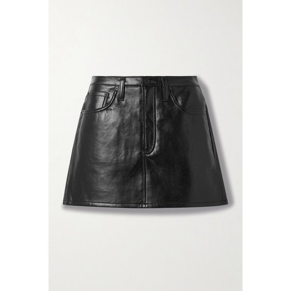 케이라 가죽 블렌드 미니 스커트 46376663162940563
