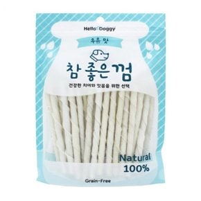 헬로도기 참좋은껌 우유스틱껌 45P 강아지 사료 간식