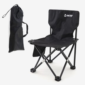 MTF 블랙 휴대용 접이식 의자 미니 체어 소형 낚시 캠핑 피닉스 초경량