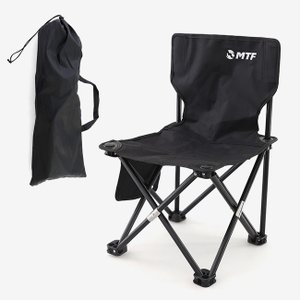 머털낚시 MTF 블랙 휴대용 접이식 의자 미니 체어 소형 낚시 캠핑 피닉스 초경량
