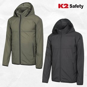 SAFETY 가벼운 패커블  방풍 등산 바람막이 생활방수자켓 JK-5102(카키) JK-5103(차콜)