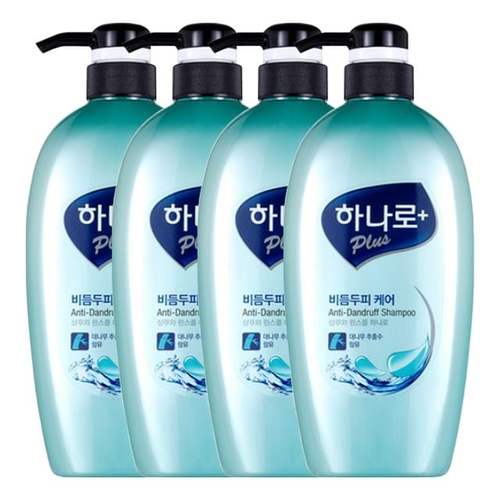 하나로 플러스 비듬두피케어 샴푸 680ml X 4개