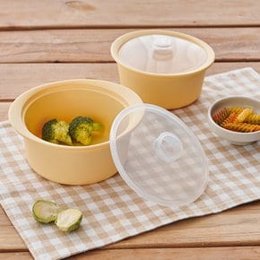 간편 조리 플래티넘 실리콘 전제레인지용 멀티 찜기 800ml