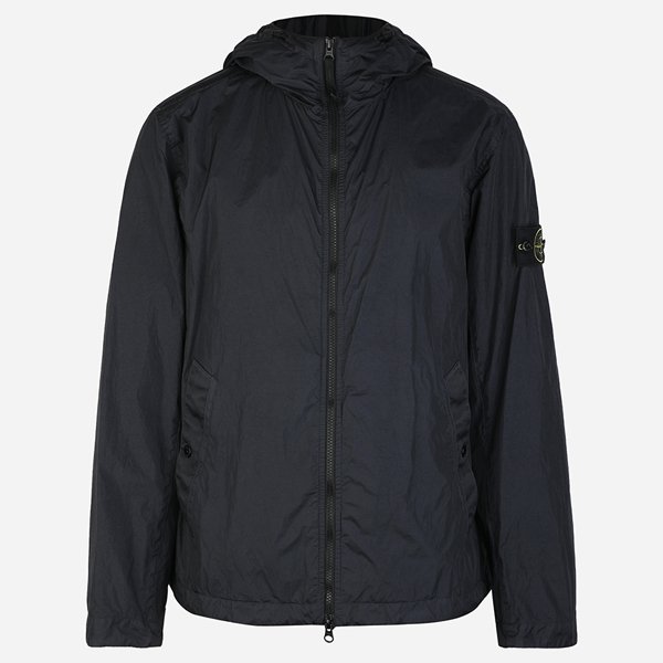 [시흥점] 6S 4100001 S0A23 V0020 크링클랩스 와펜 나일론 후드 자켓 블랙