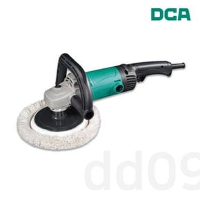 DCA ASP04-180 유선 전기 폴리셔 1400W 7인치 변속 광택기 M14 속도 조절 부하시 속도조절