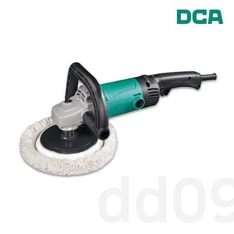  DCA ASP04-180 유선 전기 폴리셔 1400W 7인치 변속 광택기 M14 속도 조절 부하시 속도조절