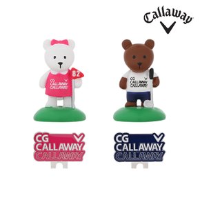 [캘러웨이코리아정품]2024 캘러웨이 CG BEAR 3D MARKER  볼마커[2COLORS][여성용]