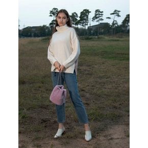 Morgan Knit Top_Pink/Beige