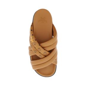 [엠씨엠] Sandals MEXESMM01 COGNAC