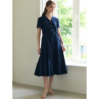 폴앤앨리스 SAILOR COLLAR DRESS / NAVY