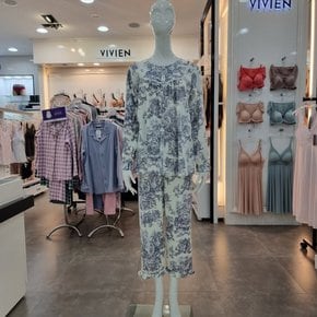면모달 명화 프린트 여성파자마세트 WP6032