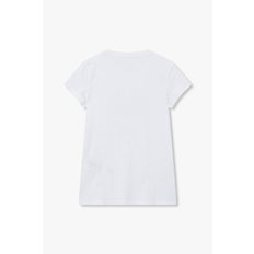 여성 체인지 스팽글 로고 티셔츠 A424130030000