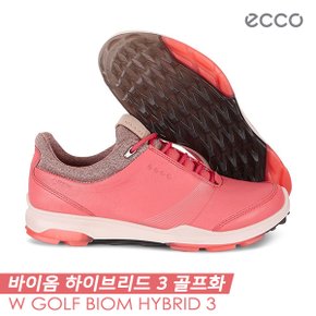 [에코코리아정품] 에코 18 바이옴 하이브리드 3 (W GOLF BIOM HYBRID 3) 골프화 [125503-50865] [스파이스/코랄] [여성용]