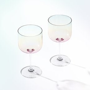 라이크글라스 와인고블렛 2P세트 (컬러선택형)