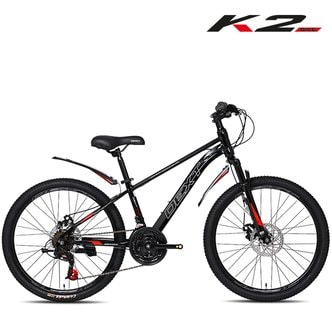 K2BIKE 2024 케이투바이크 초등학생 MTB 자전거 덱스터2.1D 24인치 선런21단 원터치 디스크브레이크