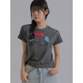 Angels Dancing T-Shirt_Charcoal