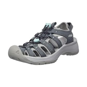  미국 킨 여자 등산화 트래킹화 KEEN Womens Astoria West 레더 Closed Toe Sandal 9.5 US 144113