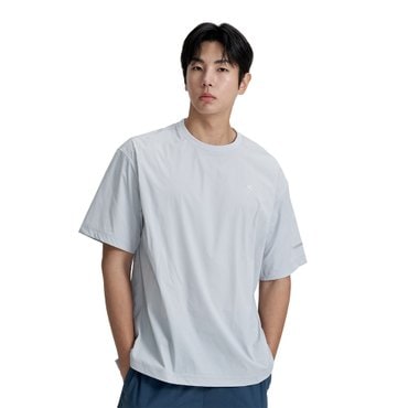 밀레 24SS 신상 남성 기능성 라운드반팔티 세인트 우븐 라운드 티 MXTUT258(출시가95000원)