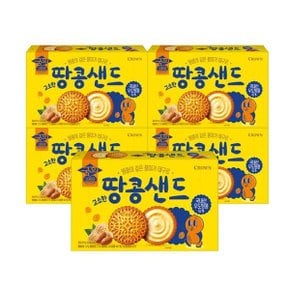 국희 고소한 우도 땅콩샌드 (대) 279g 5개