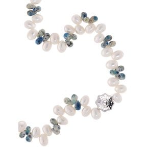 BLUE DALMATIAN JASPER NECKLACE