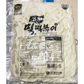 맛이 피면 평화식품 후루룩밀떡볶이 둥근 2k (WC7F59B)