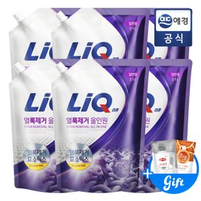 얼룩제거 올인원 세탁세제 리필 2.1Lx6개 일반+ 400ML 증정