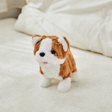 모던하우스 산책하는 강아지 인형 미니 포메