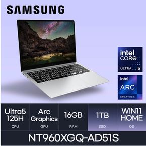 삼성전자 갤럭시북4 프로 NT960XGQ-AD51S(WIN11 HOME/SSD 1TB/RAM 16GB)