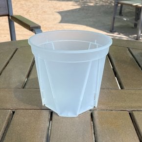 가네야 투명 슬릿 원형 화분 EU15. 로즈마리 프라스틱 플라스틱 컵 포트