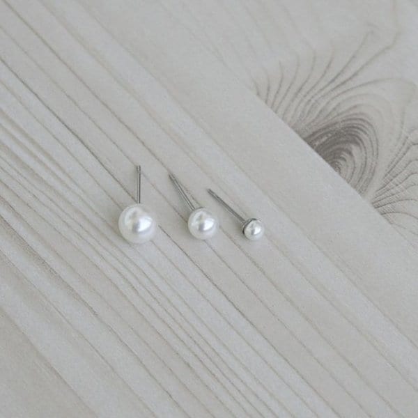 핵 진주 귀걸이 (WED83A8)