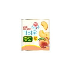  오뚜기 가벼운 황도 통조림 280g 6개
