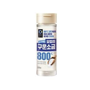 순수천혜염 알칼리 구운소금 200g(용기)