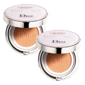 Dior 디올 캡처 드림스킨 모이스트 쿠션 020 오커 베이지 SPF 50 / PA+++ (본체 + 리필포함) 2개