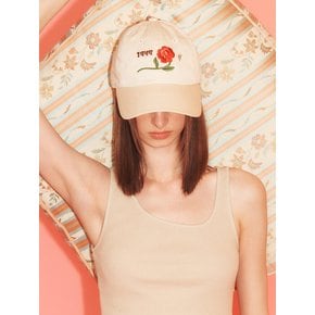 Royal Rose Cap Light Beige