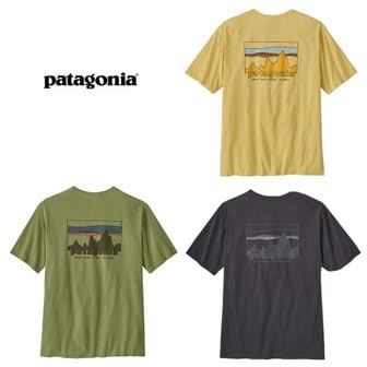 파타고니아 [파타고니아코리아] ( 37534P5 ) 2024년 SS 멘즈 73 스카이라인 오가닉 티셔츠