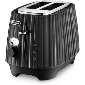 영국 드롱기 토스터 DeLonghi Ballerina Toaster 2 Slot Reheat 5 브라운ing Settings Defrost a