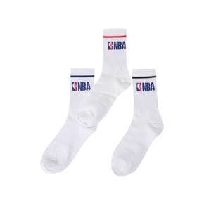 라인 빅로고 3PACK CREW SOCKS N265AO201P