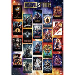 1000 개 지그 소 퍼즐 마블 Movie Poster Collection MARVEL STUDIOS (51x73.5cm)