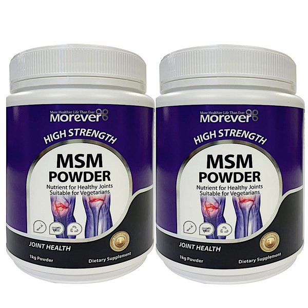뉴질랜드 모에버 엠에스엠 MSM 파우더 1kg 2개